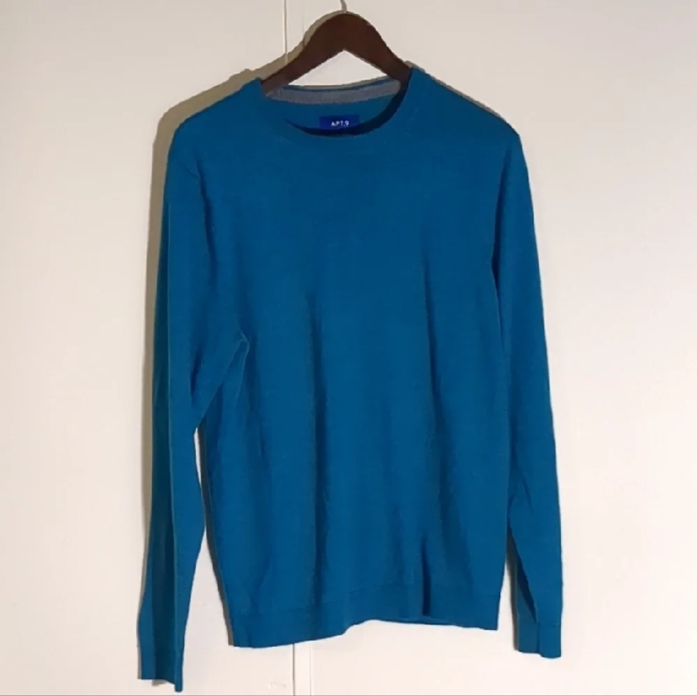 Apt. 9 Blue Crewneck Sweater